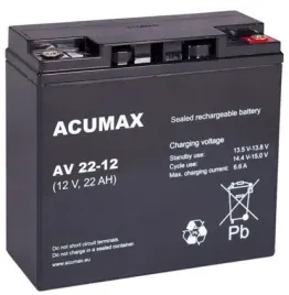 akumulator-bateria-agm-vrla-acumax-av-12v-22ah-av22-12-av22-22-12-alarm-ups