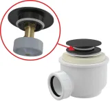 alca-plast-syfon-do-brodzika-brodzikowy-zamykany-na-klik-klak-czarny-material-metal