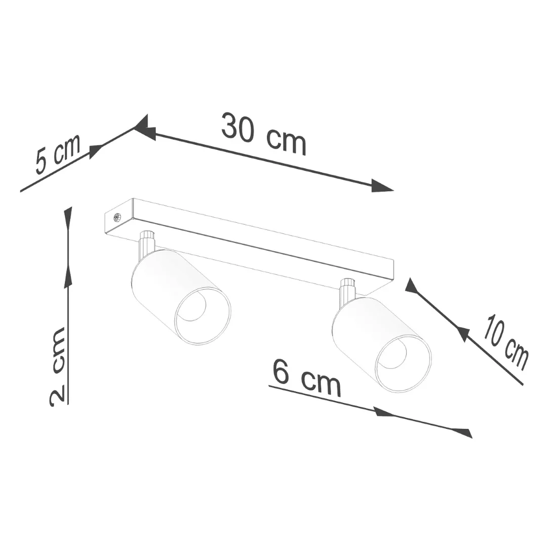 plafon-sollux-lighting-6-x-30-cm-czarny