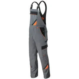 spodnie-robocze-ogrodniczki-monterskie-wzmacniane-professional-grey-r-90