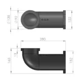 kolano-podajnika-galmet-12-14kw-m-008285-stala-retorta-rodzaj-kolano