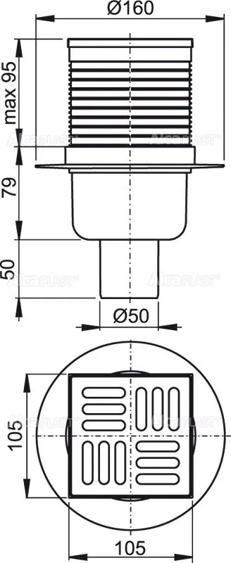 syfon-korek-alcaplast-50-mm