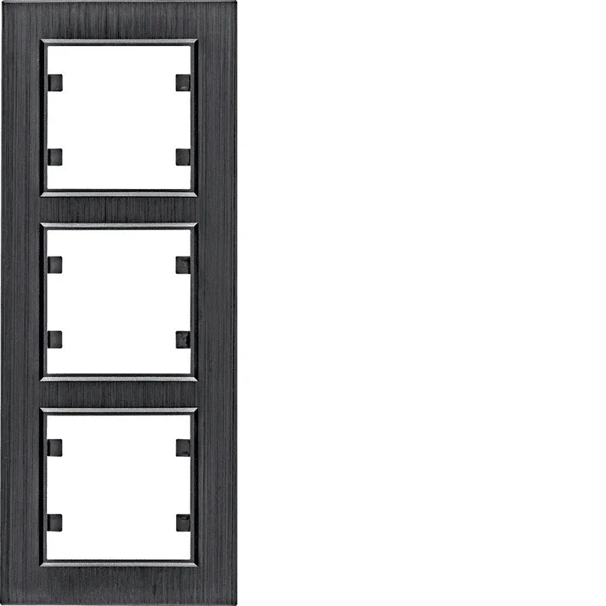 hager-lumina-passion-ramka-3-krotna-pionowa-aluminium-czarne-wl9133-kolor-czarny