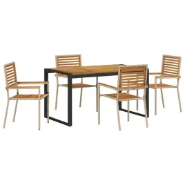 zestaw-do-jadalni-w-ogrodzie-5-szt-bezowy-i-brazowy-polirattan