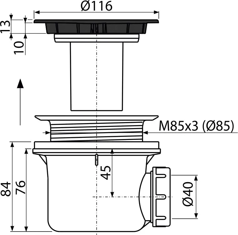 syfon-brodzikowy-alcaplast-90-mm
