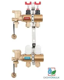 ferro-rozdzielacz-mosiezny-2-sekcyjny-2-obwody-z-zaworami-i-przeplywomierz