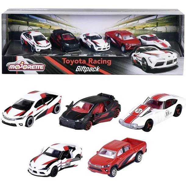 majorette-toyota-racing-gift-pack-5-aut-skala-1-64