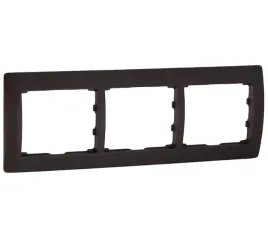ramka-potrojna-legrand-brazowy