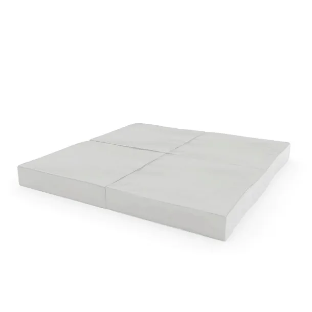 Składany materac pod drabinkę gimnastyczną 100x100x10 cm Kometa popielaty