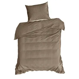 posciel-bawelniana-w-prazki-140x200-vera-brazowa-komplet-eurofirany-hotelow