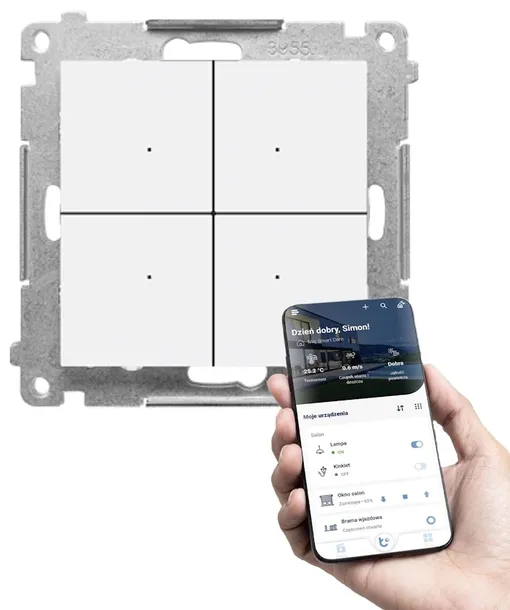 simon-55-go-kontroler-przyciskowy-control-sterowany-wifi-bialy-mat-kolor-bialy