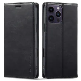 pokrowiec-skorzany-etui-z-klapka-magnes-lc-imeeke-iphone-16-pro-czarny