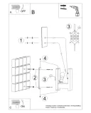 kinkiet-scienny-drewniany-nowoczesny-wenge-bialy-szklany-sollux-lighting-material-dominujacy-drewno