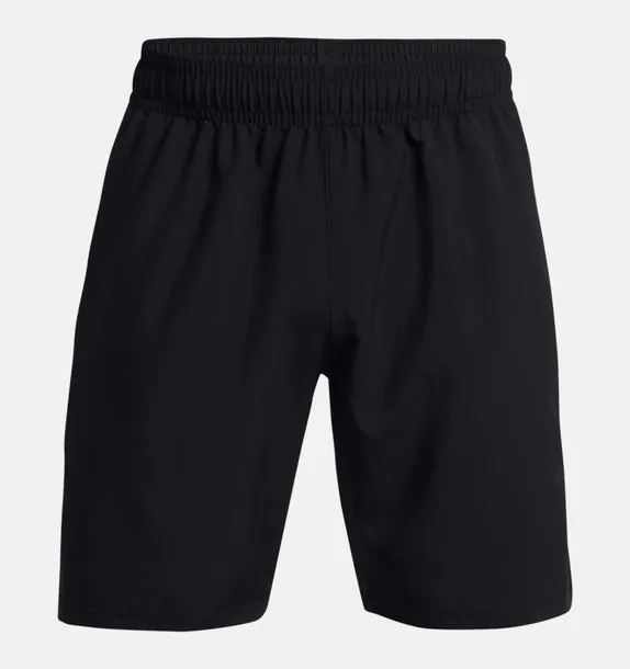 spodenki-treningowe-meskie-under-armour-woven-wdmk-black-white-s-plec-mezczyzna