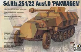 sd-kfz-251-22-ausf-d-pakwagen-1-35-afv-club-35083