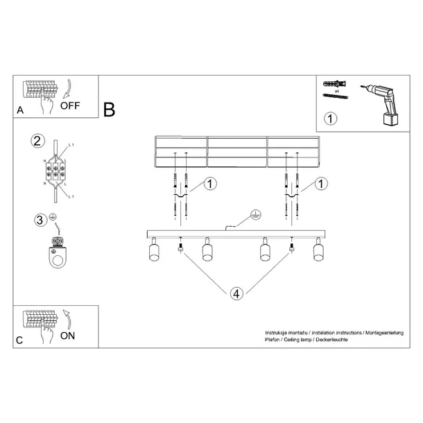 spot-sufitowy-czarny-poczworny-led-chrom-gu10-10w-winx-sollux-lighting-zasilanie-sieciowe