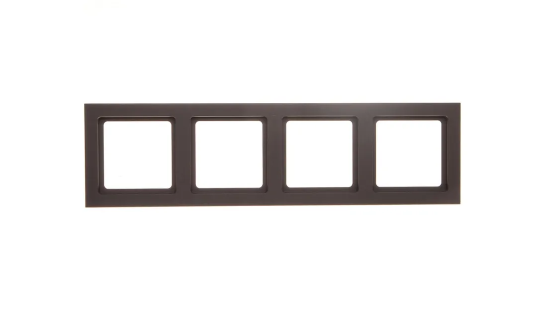 ramka-poczworna-hager-czarny