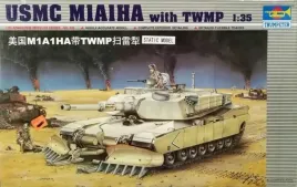 trumpeter-00335-czolg-usmc-m1a1ha-abrams-z-lemieszem-twmp-model-1-35