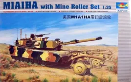 trumpeter-00336-czolg-m1a1ha-abrams-z-tralem-przeciwminowym-model-1-35