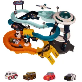 baza-kosmiczna-stacja-rakieta-parking-auta-garaz-na-marsie-tor-samochodowy