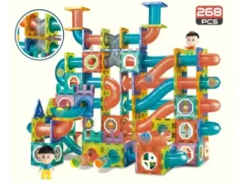 duzy-zestaw-klocki-magnetyczne-konstrukcyjne-268el-tor-kulodrom