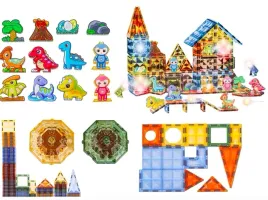 konstrukcyjne-klocki-magnetyczne-swiecace-3d-park-dinozaurow-zoo-124-el