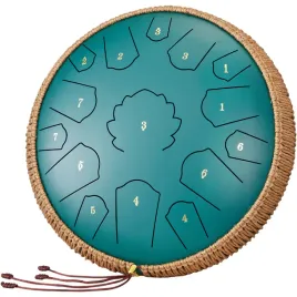 vevor-stalowy-beben-jezykowy-356-mm-15-nut-c-major-zielony-premium