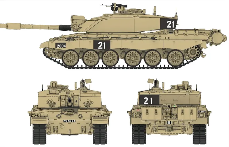 rfm-5062-czolg-challenger-2-british-mbt-model-do-sklejania-1-35-okres-po-ii-wojnie-swiatowej