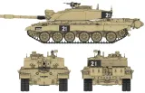 rfm-5062-czolg-challenger-2-british-mbt-model-do-sklejania-1-35-okres-po-ii-wojnie-swiatowej