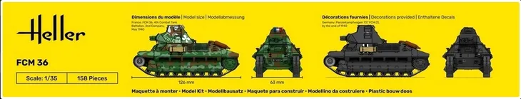 heller-30322-francuski-czolg-lekki-fcm-36-model-do-sklejania-skala-1-35-okres-ii-wojna-swiatowa