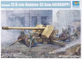 trumpeter-02317-niemieckie-dzialo-128mm-pak-44-krupp-model-1-35