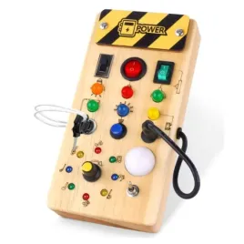 drewniana-tablica-manipulacyjna-sensoryczna-wlacznik-swiatla-montessori-led