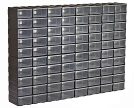 organizer-zamkniety-dikel-czarny-80-przegrod-z-wysuwanymi-szufladami