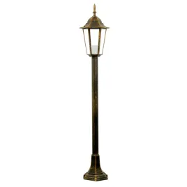 slupek-lampa-ogrodowa-latarnia-stare-zloto-patyna-polux-liguria-e27-96-cm