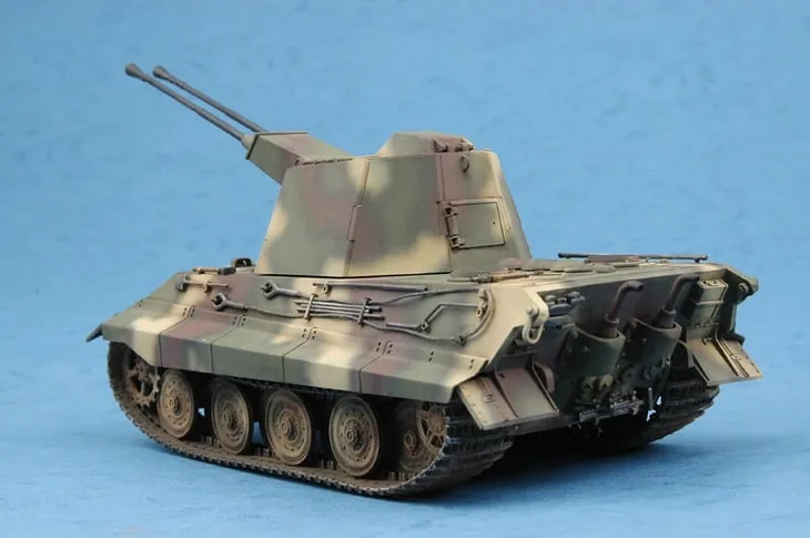 model-do-sklejania-trumpeter-01539-1-35-german-e-75-flakpanzer-marka-trumpeter-model-german-e-75-flakpanzer