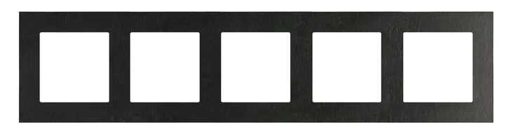simon-55-ramka-5-krotna-pieciokrotna-metalowa-pion-poziom-inox-czarny-mat-kod-producenta-trn5-190