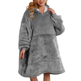 koc-bluza-kocobluza-szara-uniwersalna-mikrofibra-z-kapturem