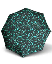parasol-saints-row-pattern-black-skladany-licencjonowany-nowy