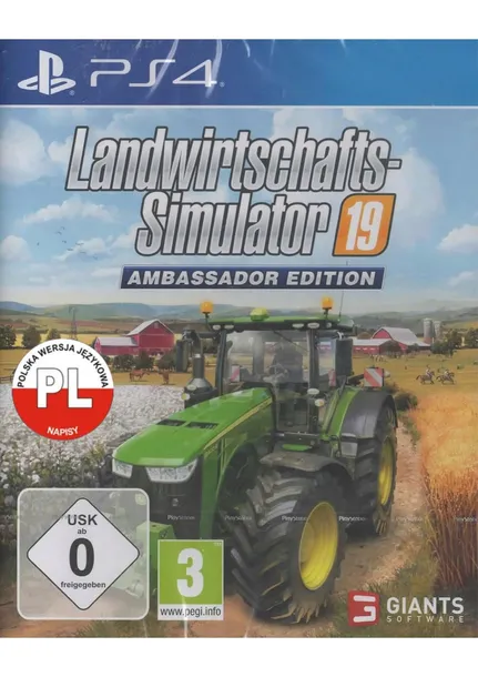 GRA PS4 FARMING SIMULATOR 19 EDYCJA AMBASADOR – PL NAPISY / NOWA