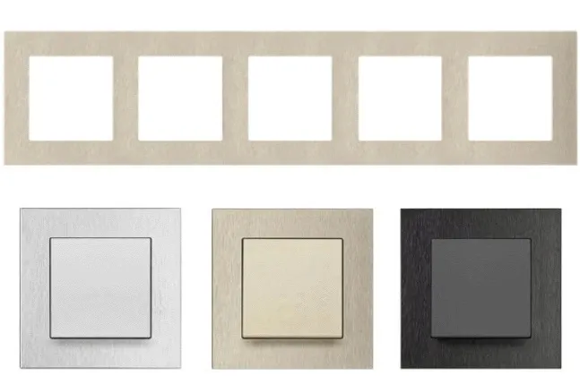 simon-55-ramka-5-krotna-pieciokrotna-metalowa-inox-szampanski-nature-certyfikat-ce