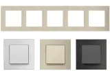 simon-55-ramka-5-krotna-pieciokrotna-metalowa-inox-szampanski-nature-certyfikat-ce