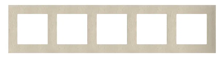 simon-55-ramka-5-krotna-pieciokrotna-metalowa-inox-szampanski-nature-kod-producenta-trn5-189
