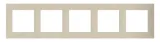 simon-55-ramka-5-krotna-pieciokrotna-metalowa-inox-szampanski-nature-kod-producenta-trn5-189