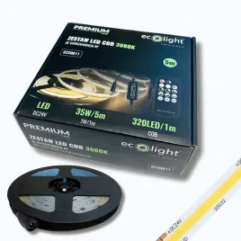 tasma-led-ecolight-5-m-35-w-bialy-cieply-ip20-z-pilotem-i-zasilaczem