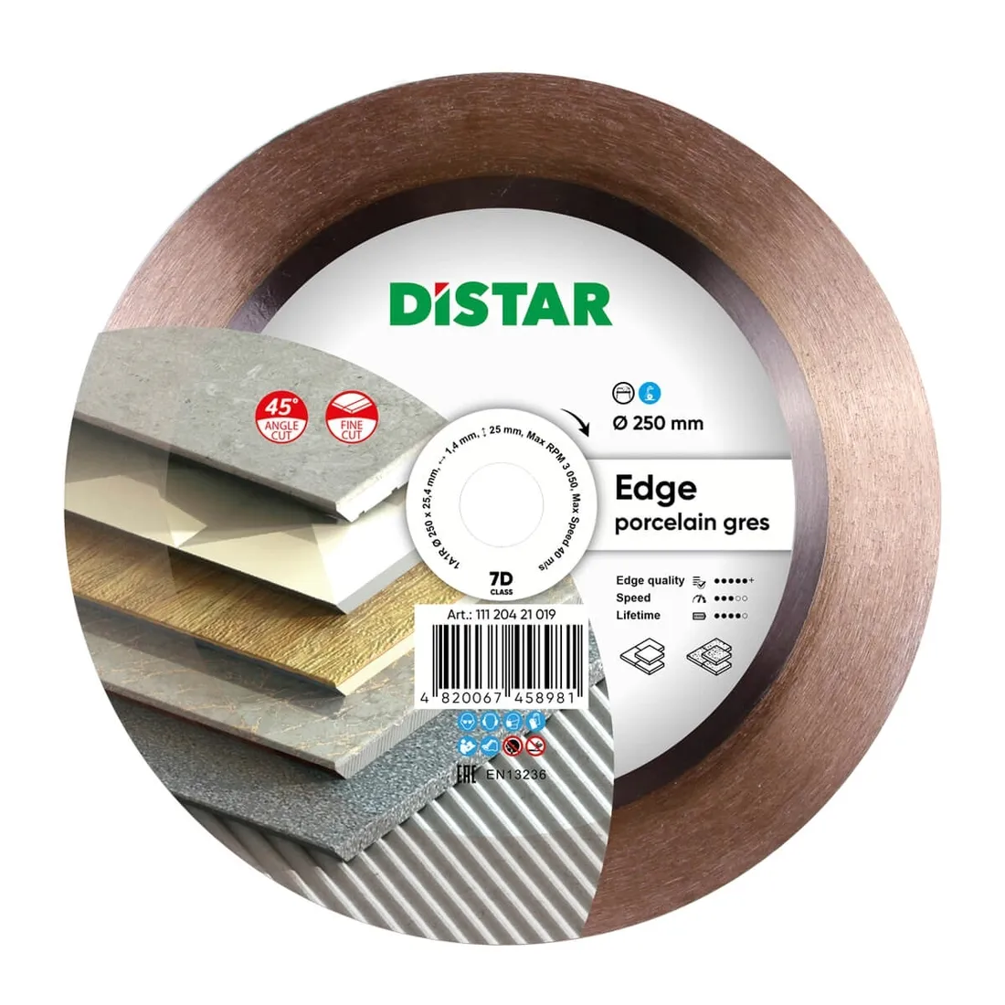 tarcza-diamentowa-250-mm-distar-1a1r-edge-gres
