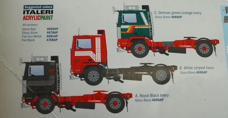 italeri-3957-ciezarowka-volvo-f12-intercooler-low-roof-model-skala-1-24-stan-zlozenia-do-zlozenia
