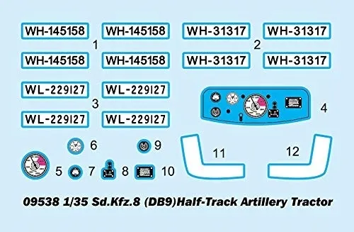 trumpeter-09538-sd-kfz-8-db9-half-track-model-do-sklejania-1-35-stan-zlozenia-do-zlozenia