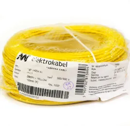 przewod-kabel-linka-lgy-1mm-zolta-cu-miedziany-100m