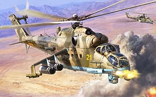 1-48-soviet-attack-helicopter-mi-24p-marka-zvezda-waga-z-opakowaniem-0-7-kg