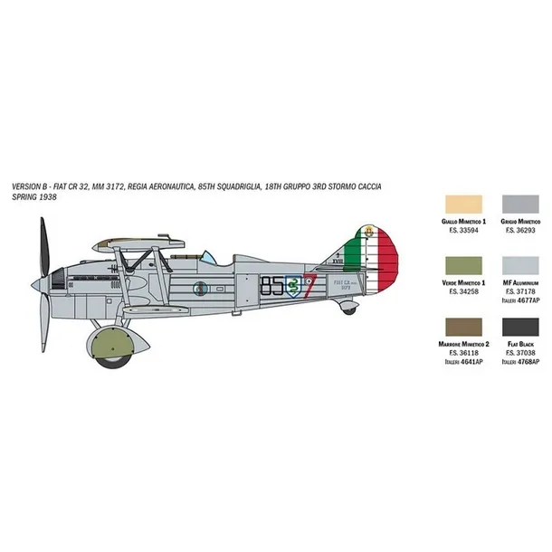 italeri-1438-wloski-samolot-fiat-cr-32-freccia-model-do-sklejania-1-72-stan-zlozenia-do-zlozenia
